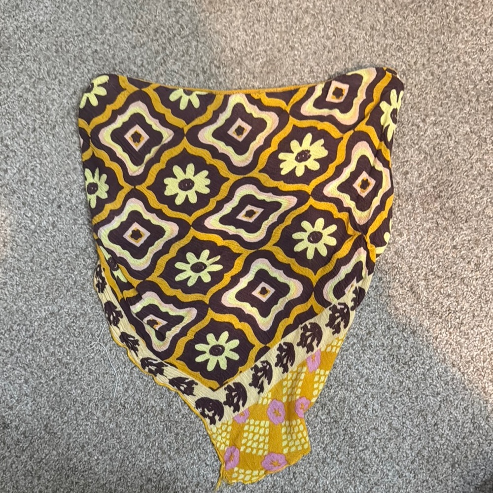 Vintage Patterned Scarf